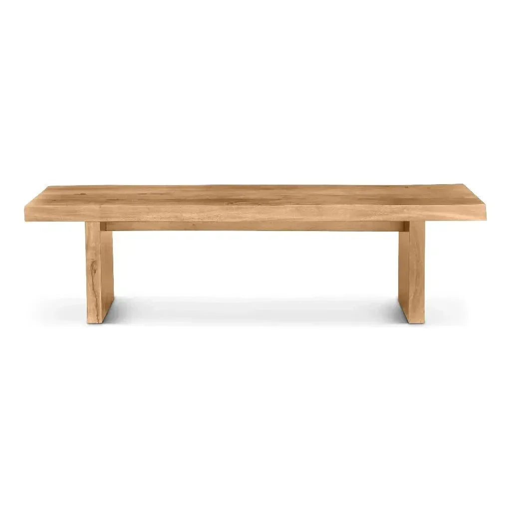 Brooks Wooden Modern Bench - LOOMLAN - Urbia - Dining Benches