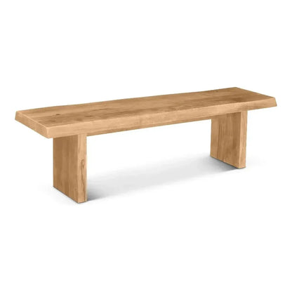 Brooks Wooden Modern Bench - LOOMLAN - Urbia - Dining Benches