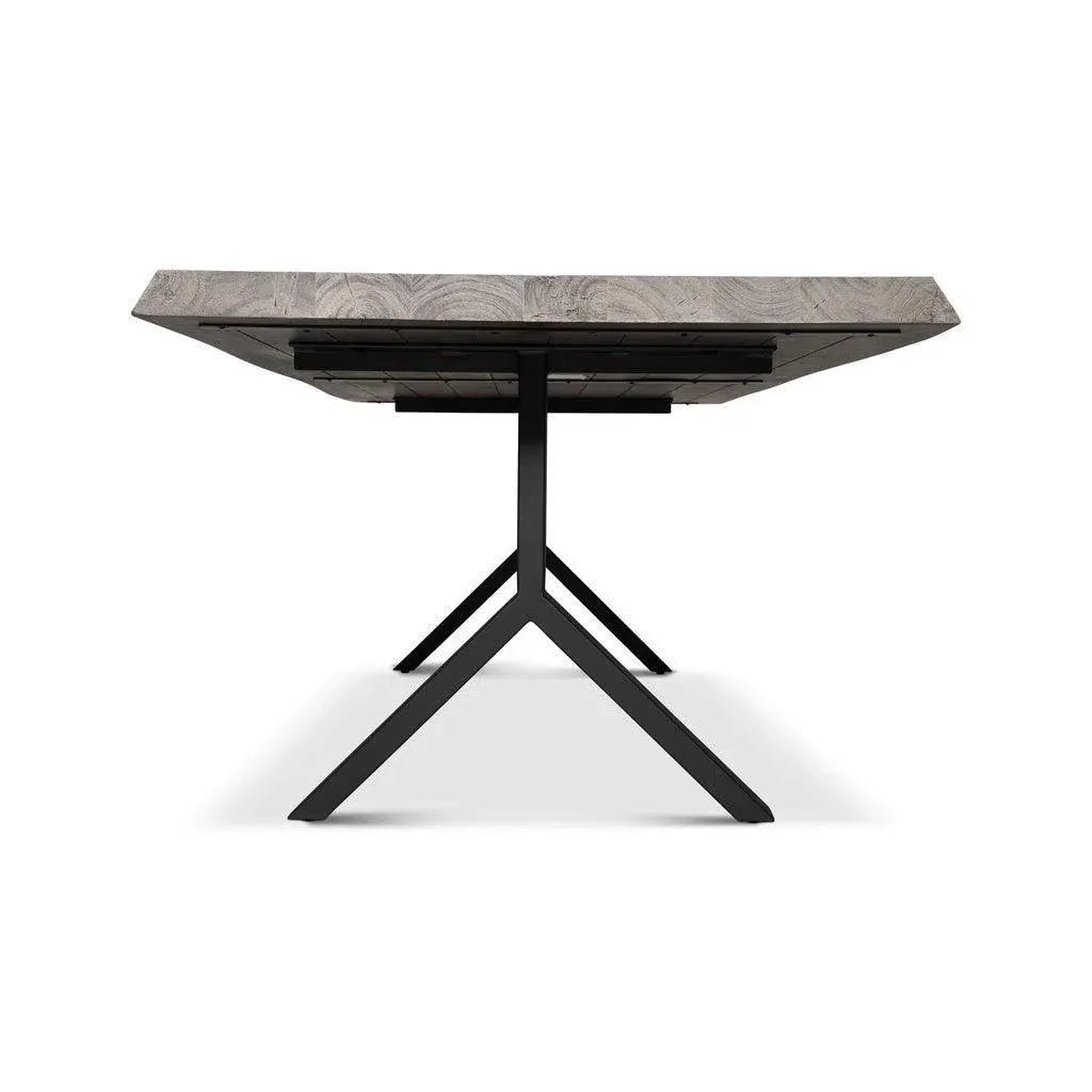Brooks Y Base Rectangular Dining Table-Dining Tables-Urbia-LOOMLAN