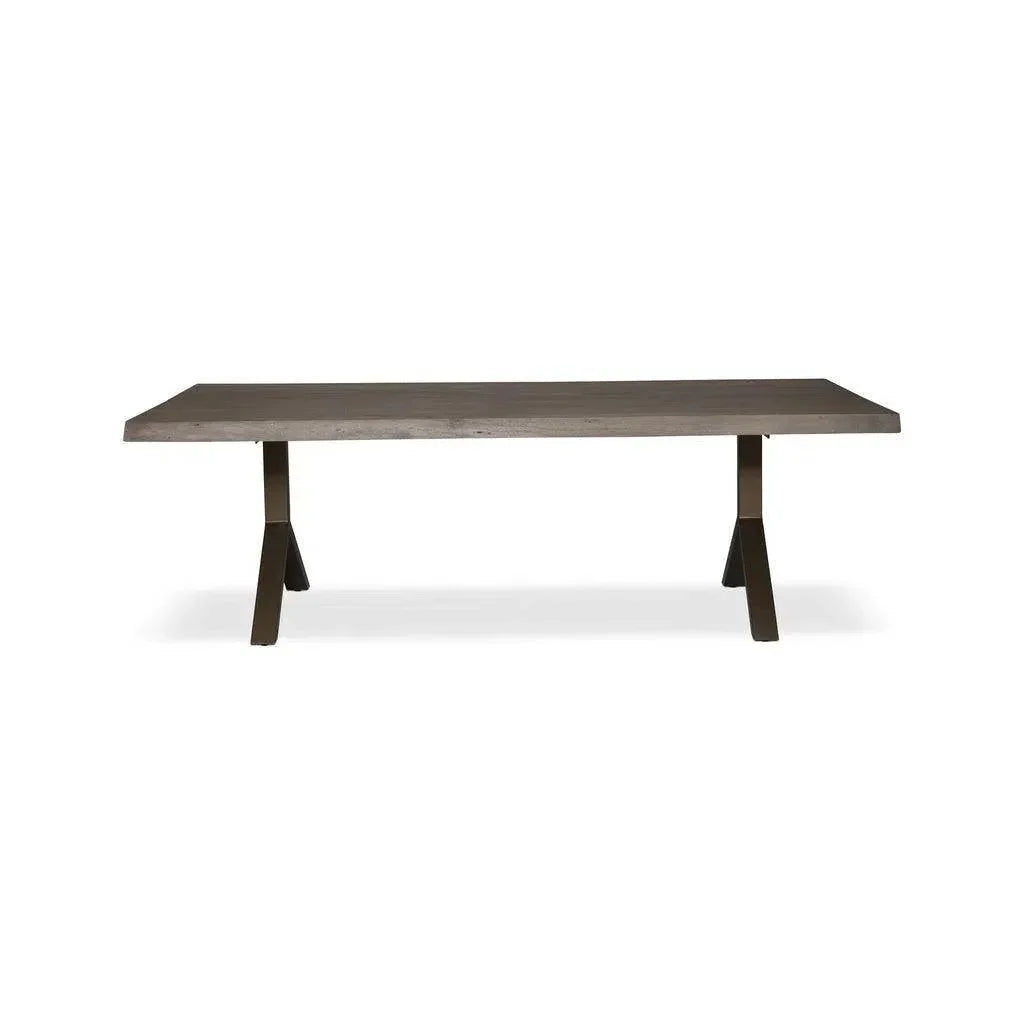 Brooks Y Base Rectangular Dining Table-Dining Tables-Urbia-LOOMLAN