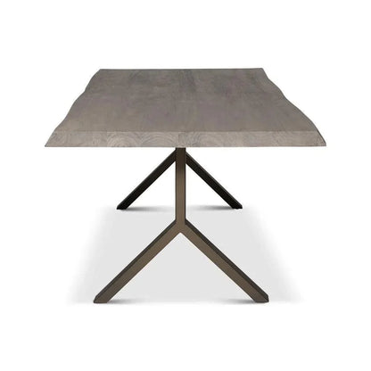 Brooks Y Base Rectangular Dining Table-Dining Tables-Urbia-LOOMLAN