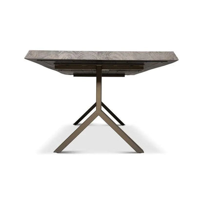 Brooks Y Base Rectangular Dining Table-Dining Tables-Urbia-LOOMLAN