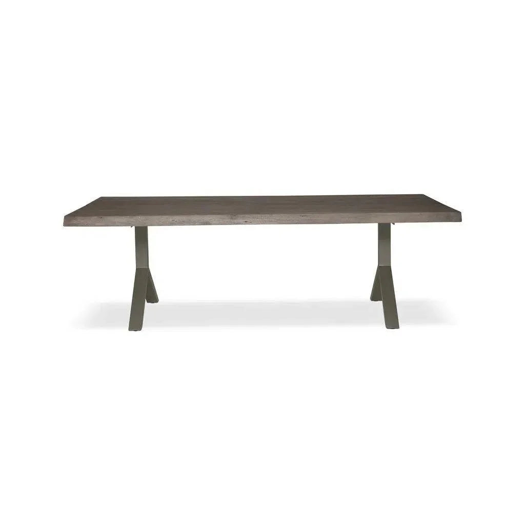 Brooks Y Base Rectangular Dining Table-Dining Tables-Urbia-LOOMLAN