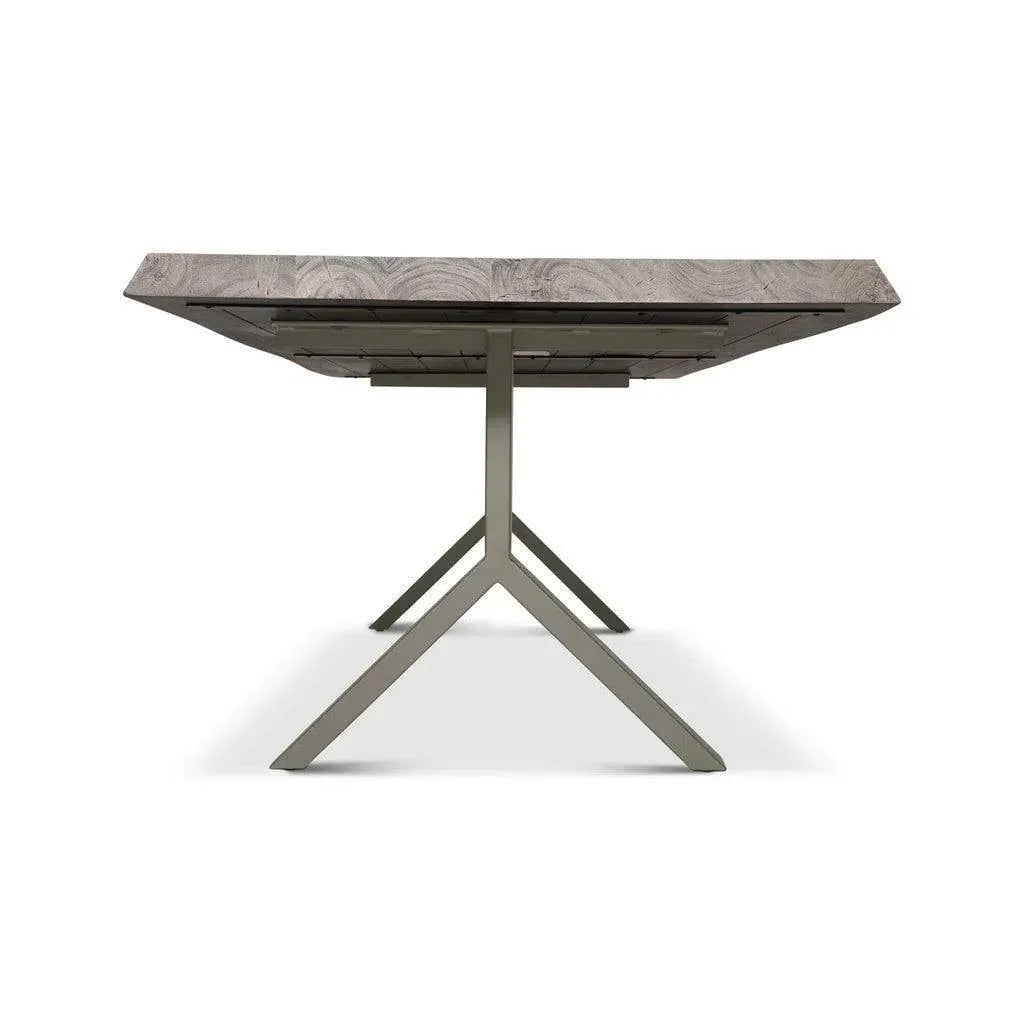 Brooks Y Base Rectangular Dining Table-Dining Tables-Urbia-LOOMLAN