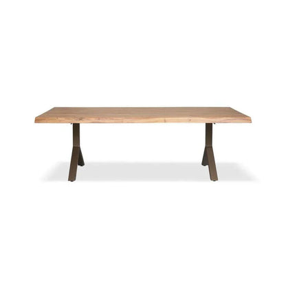 Brooks Y Base Rectangular Dining Table-Dining Tables-Urbia-LOOMLAN