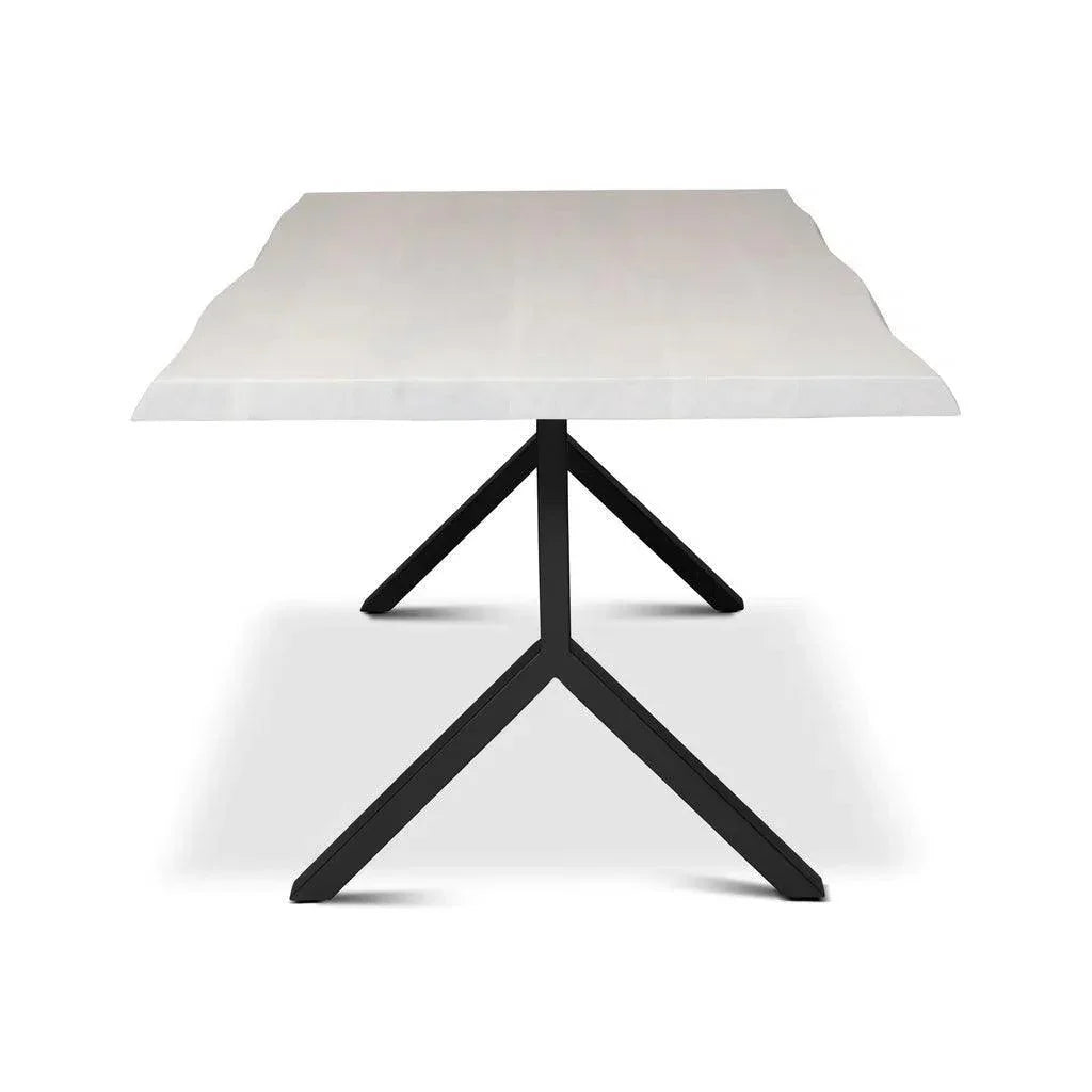 Brooks Y Base Rectangular Dining Table-Dining Tables-Urbia-LOOMLAN