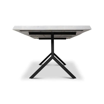 Brooks Y Base Rectangular Dining Table-Dining Tables-Urbia-LOOMLAN