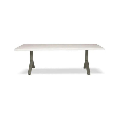 Brooks Y Base Rectangular Dining Table-Dining Tables-Urbia-LOOMLAN