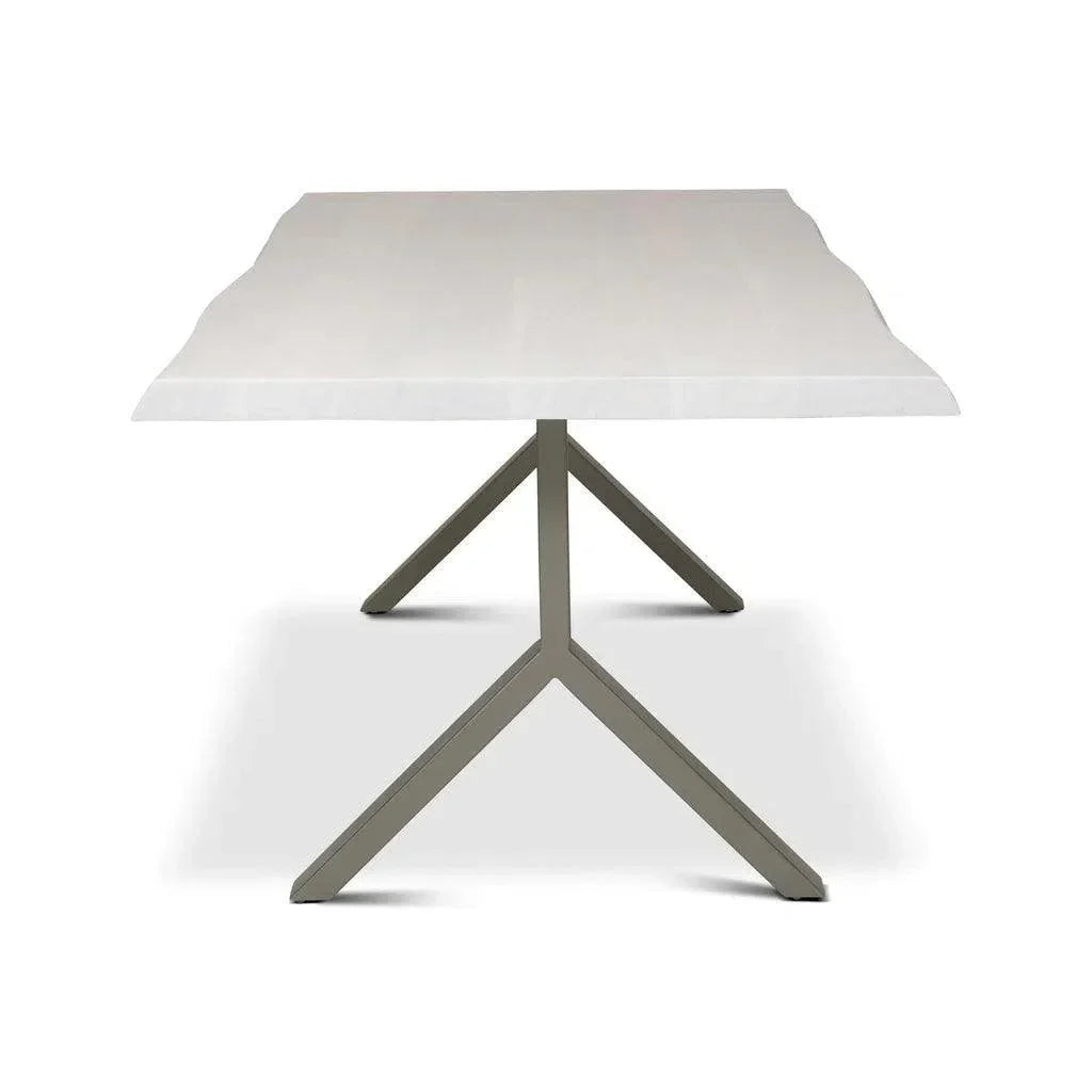 Brooks Y Base Rectangular Dining Table-Dining Tables-Urbia-LOOMLAN