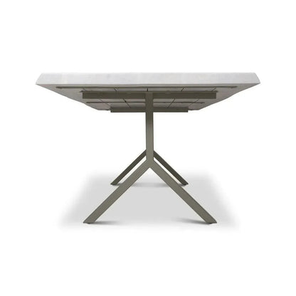 Brooks Y Base Rectangular Dining Table-Dining Tables-Urbia-LOOMLAN