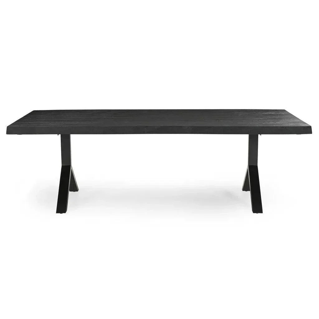 Brooks Y Base Rectangular Dining Table-Dining Tables-Urbia-LOOMLAN