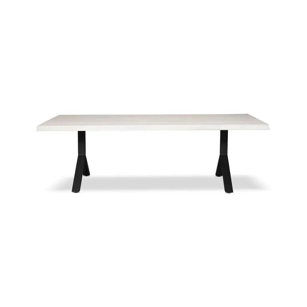 Brooks Y Base Rectangular Dining Table-Dining Tables-Urbia-LOOMLAN