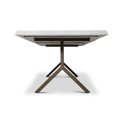 Brooks Y Base Rectangular Dining Table-Dining Tables-Urbia-LOOMLAN