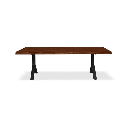 Brooks Y Base Rectangular Dining Table-Dining Tables-Urbia-LOOMLAN