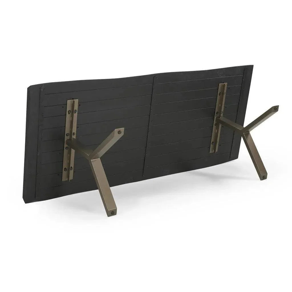 Brooks Y Base Rectangular Dining Table-Dining Tables-Urbia-LOOMLAN