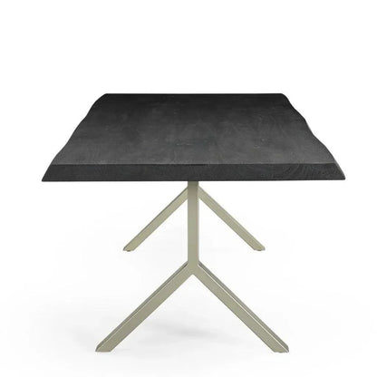 Brooks Y Base Rectangular Dining Table-Dining Tables-Urbia-LOOMLAN