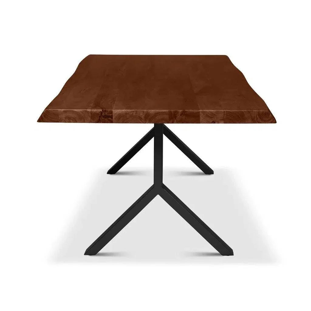 Brooks Y Base Rectangular Dining Table-Dining Tables-Urbia-LOOMLAN