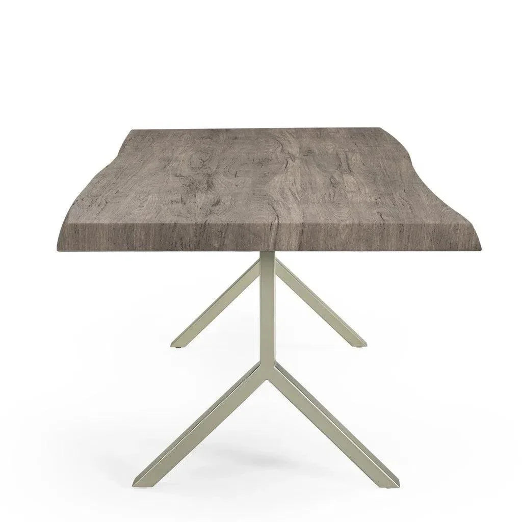 Brooks Y Base Rectangular Dining Table-Dining Tables-Urbia-LOOMLAN