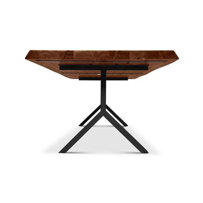 Brooks Y Base Rectangular Dining Table-Dining Tables-Urbia-LOOMLAN