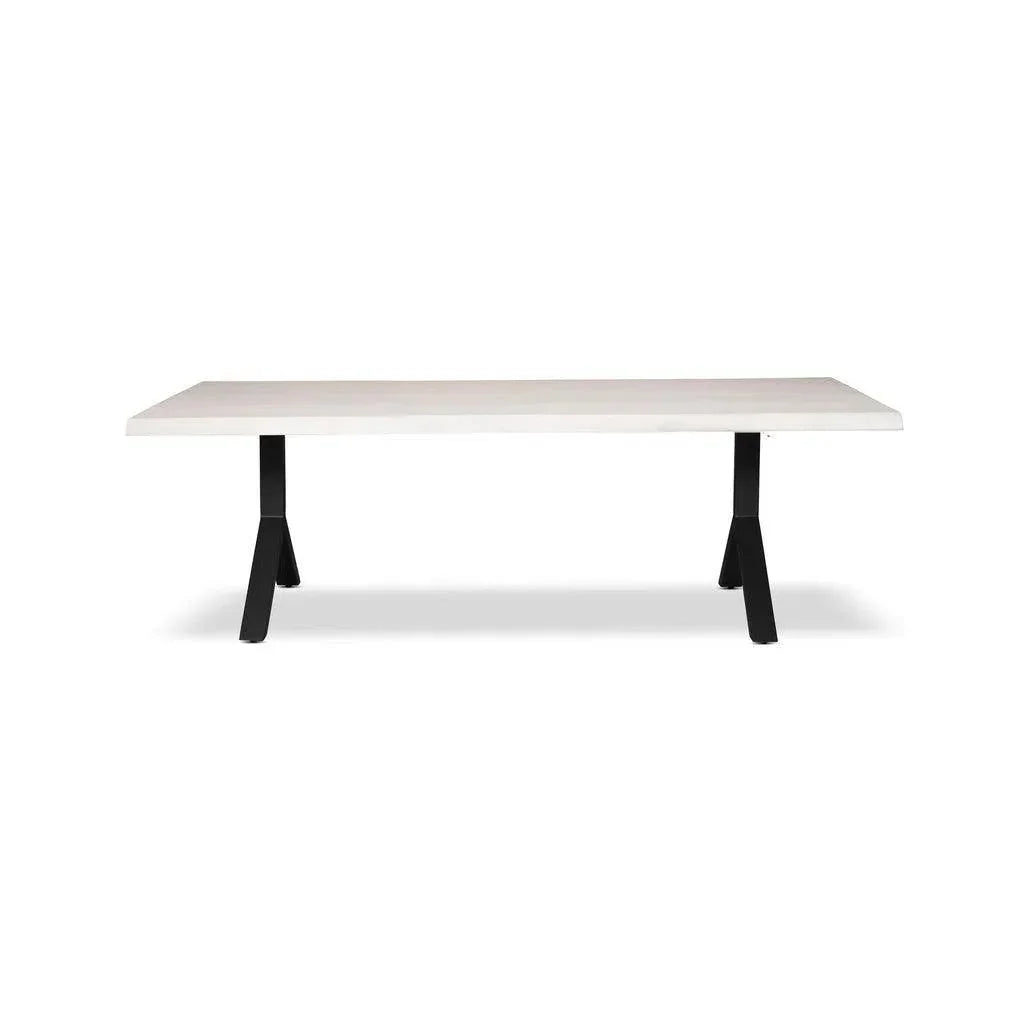 Brooks Y Base Rectangular Dining Table-Dining Tables-Urbia-LOOMLAN