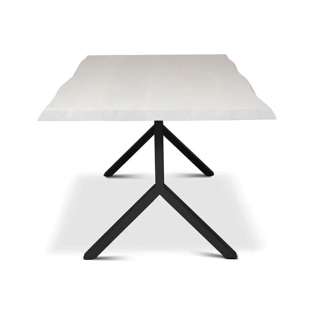 Brooks Y Base Rectangular Dining Table-Dining Tables-Urbia-LOOMLAN