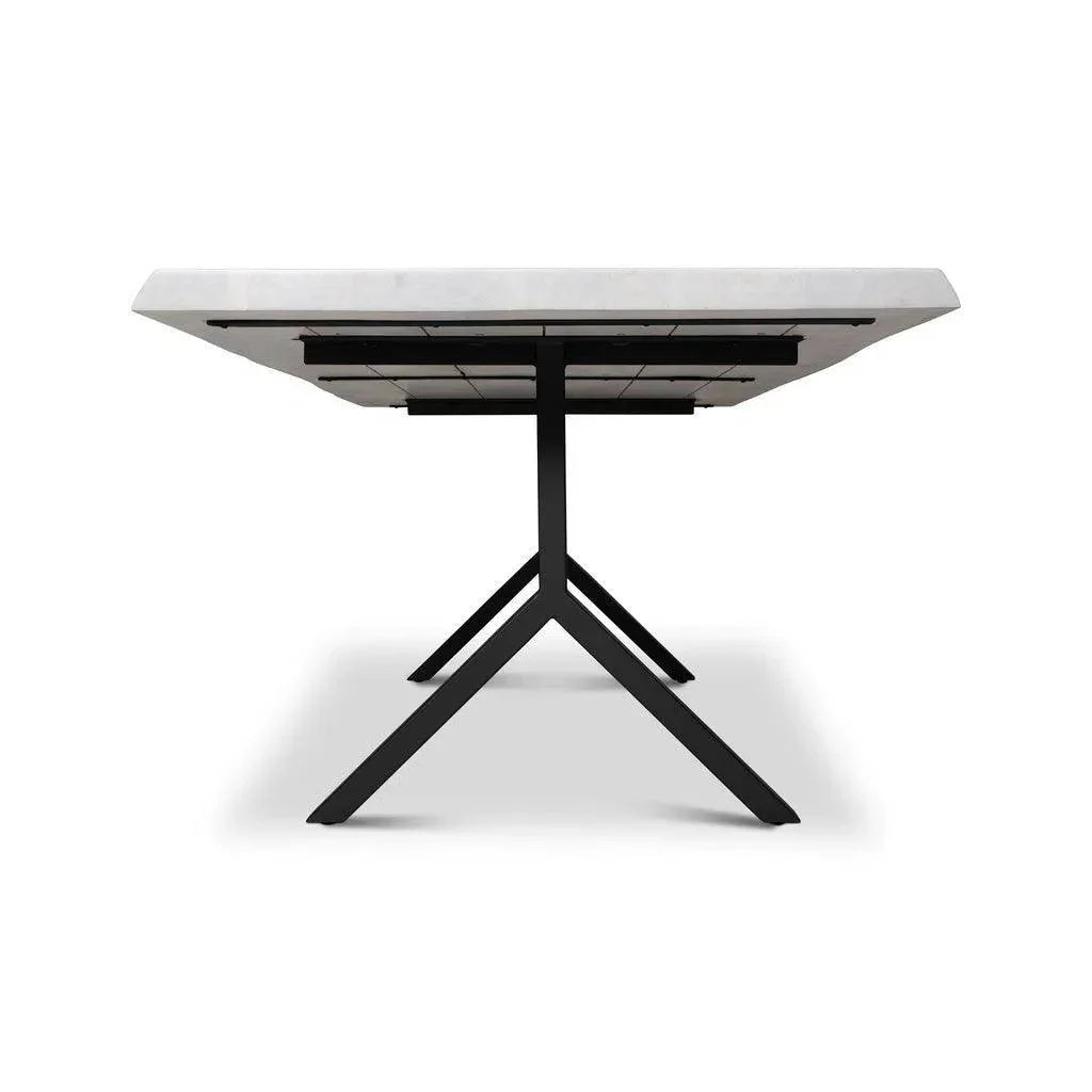 Brooks Y Base Rectangular Dining Table-Dining Tables-Urbia-LOOMLAN