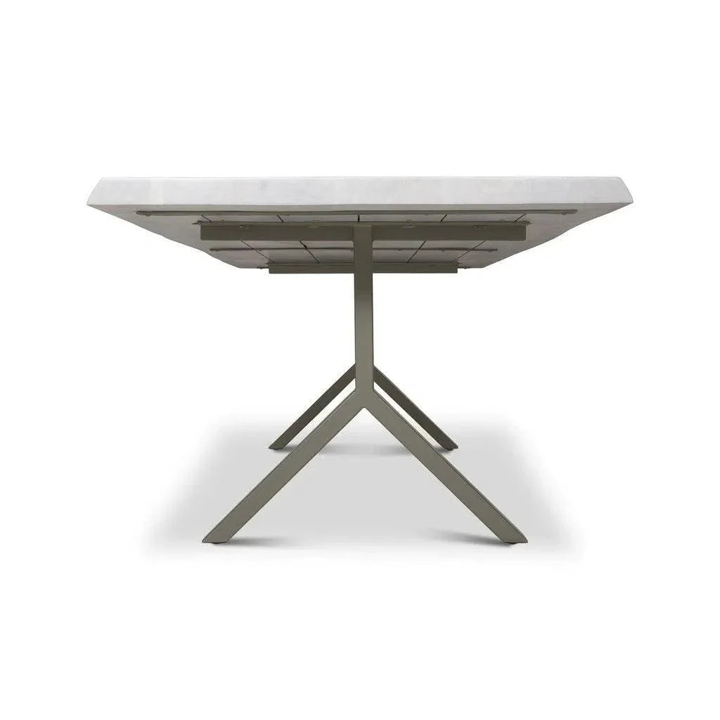 Brooks Y Base Rectangular Dining Table-Dining Tables-Urbia-LOOMLAN