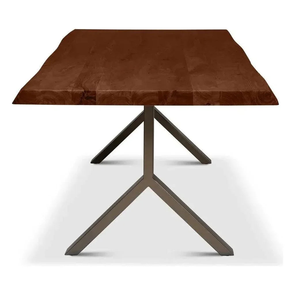 Brooks Y Base Rectangular Dining Table-Dining Tables-Urbia-LOOMLAN