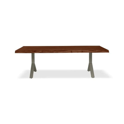 Brooks Y Base Rectangular Dining Table-Dining Tables-Urbia-LOOMLAN