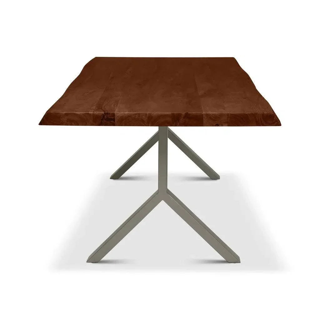 Brooks Y Base Rectangular Dining Table-Dining Tables-Urbia-LOOMLAN