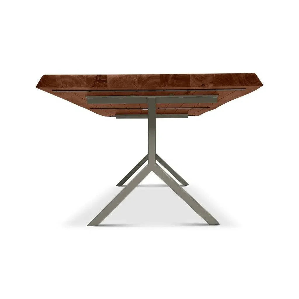Brooks Y Base Rectangular Dining Table-Dining Tables-Urbia-LOOMLAN