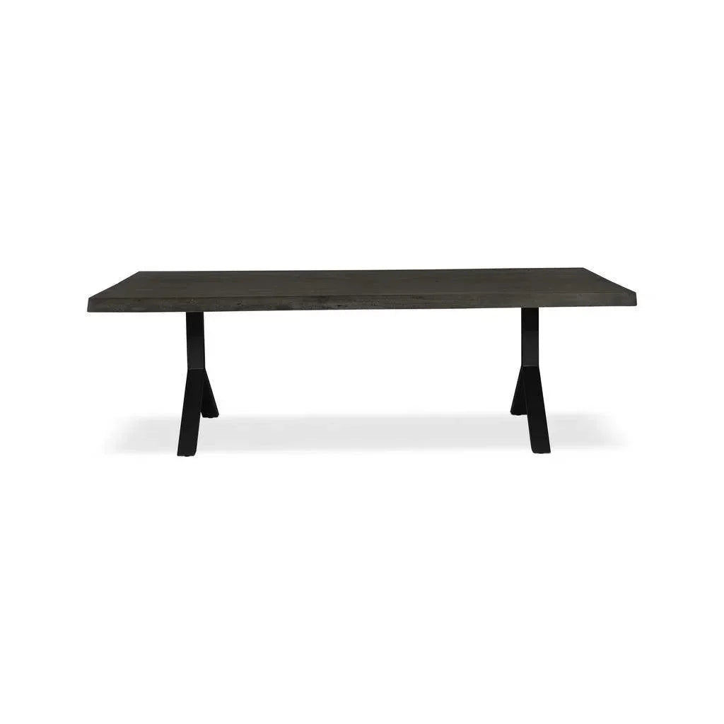 Brooks Y Base Rectangular Dining Table-Dining Tables-Urbia-LOOMLAN