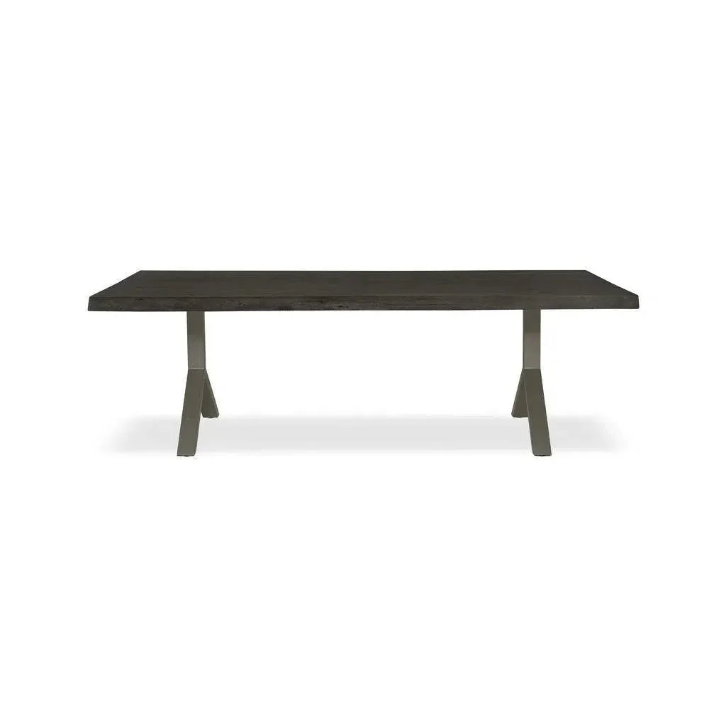 Brooks Y Base Rectangular Dining Table-Dining Tables-Urbia-LOOMLAN