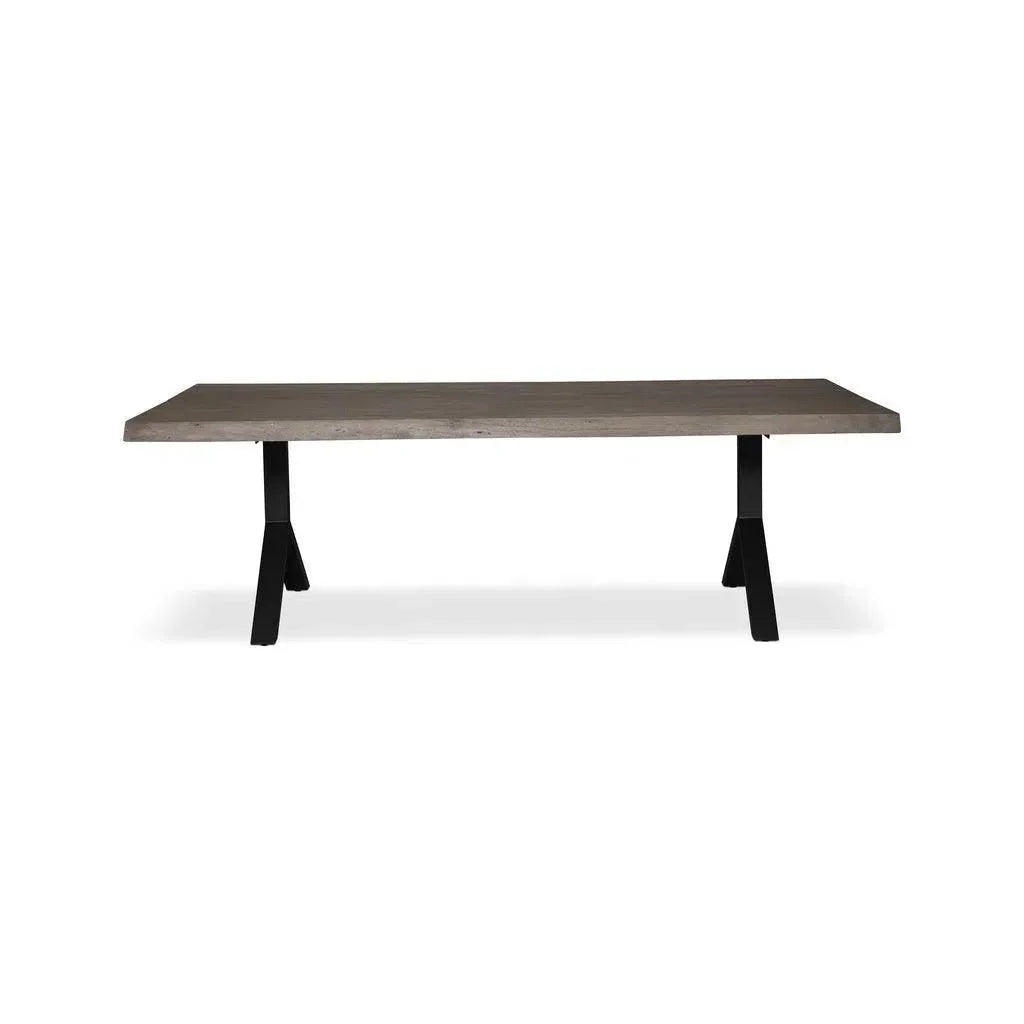 Brooks Y Base Rectangular Dining Table-Dining Tables-Urbia-LOOMLAN