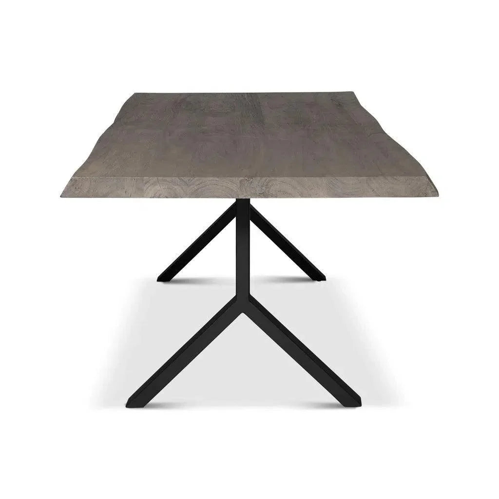 Brooks Y Base Rectangular Dining Table-Dining Tables-Urbia-LOOMLAN