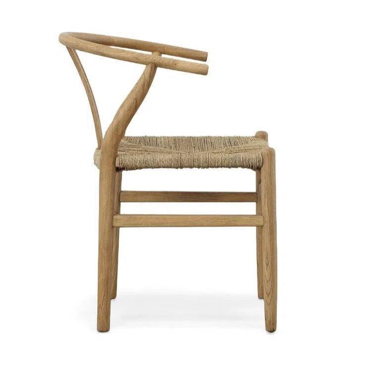 Broomstick Wood Framed Armless Dining Chair - LOOMLAN - Furniture Classics - Dining Chairs