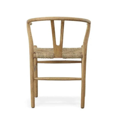 Broomstick Wood Framed Armless Dining Chair - LOOMLAN - Furniture Classics - Dining Chairs