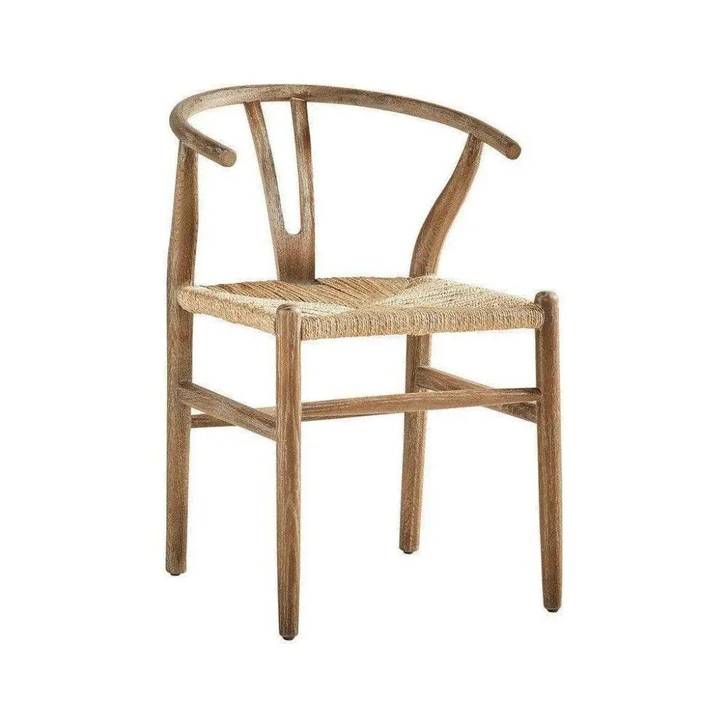 Broomstick Wood Framed Armless Dining Chair - LOOMLAN - Furniture Classics - Dining Chairs