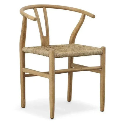 Broomstick Wood Framed Armless Dining Chair - LOOMLAN - Furniture Classics - Dining Chairs
