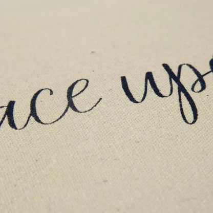 Brown Faith Throw Pillow Cover With Insert - LOOMLAN - LOOMLAN - Throw Pillows