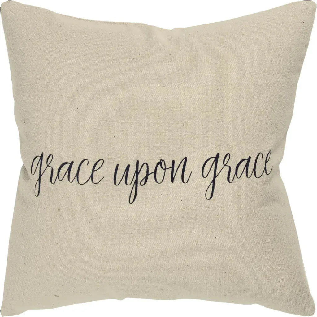 Brown Faith Throw Pillow Cover With Insert - LOOMLAN - LOOMLAN - Throw Pillows