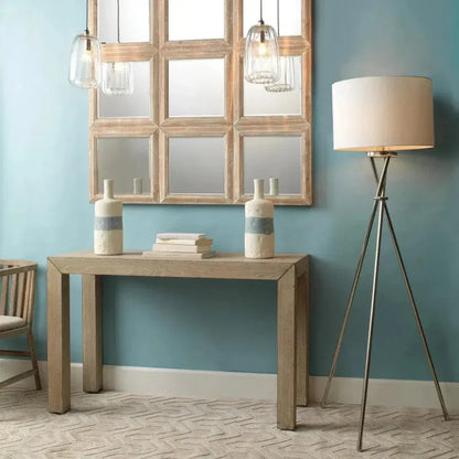 Brown Parson Table - LOOMLAN - Jamie Young - Console Tables