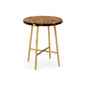 Brown Penshell Wooden Side Table - LOOMLAN - Chelsea House - Side Tables