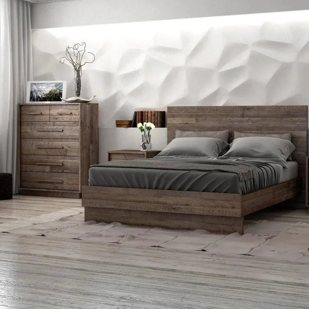 Brown Reclaimed Solid Wood Nevada 6 Drawer Chest - LOOMLAN - LH Imports - Chests