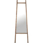 Brown Rectangle Floor Mirror Wood D-Bodhi Collection-Floor Mirrors-LH Imports-LOOMLAN