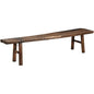 Brown Simple Antique Bench - LOOMLAN - Furniture Classics - Bedroom Benches