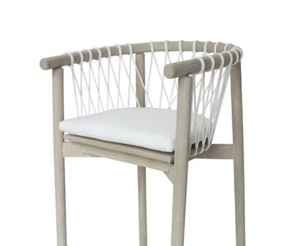 Brown Wood Strand Counter Stool