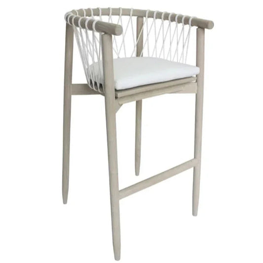 Brown Wood Strand Counter Stool