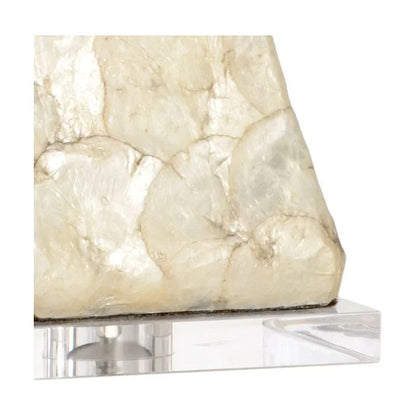 Bruce Faux Penshell Acrylic Base Table Lamp - LOOMLAN - Chelsea House - Table Lamps