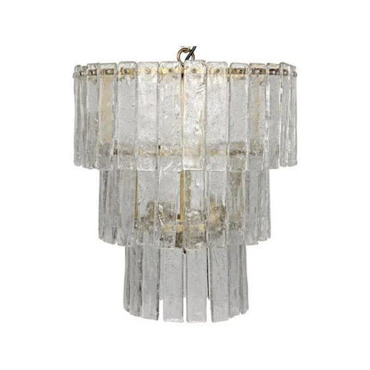 Bruna Metal Small Chandelier With Brass - LOOMLAN - Noir - Chandeliers